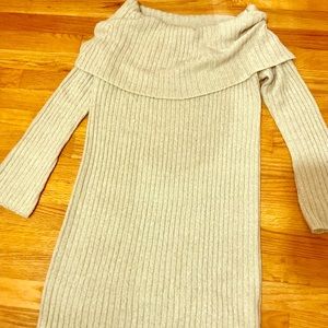 Nordstrom rack off the shoulder sweater dress